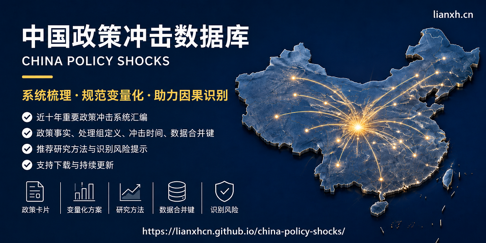 China Policy Shocks：中国政策冲击数据库